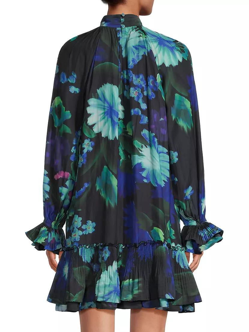 Jordy Pleated Chiffon Dress Product Image