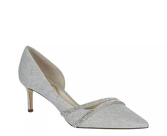 N by Nina Nevin Women's Heels, Size: 8.5, Silver Product Image