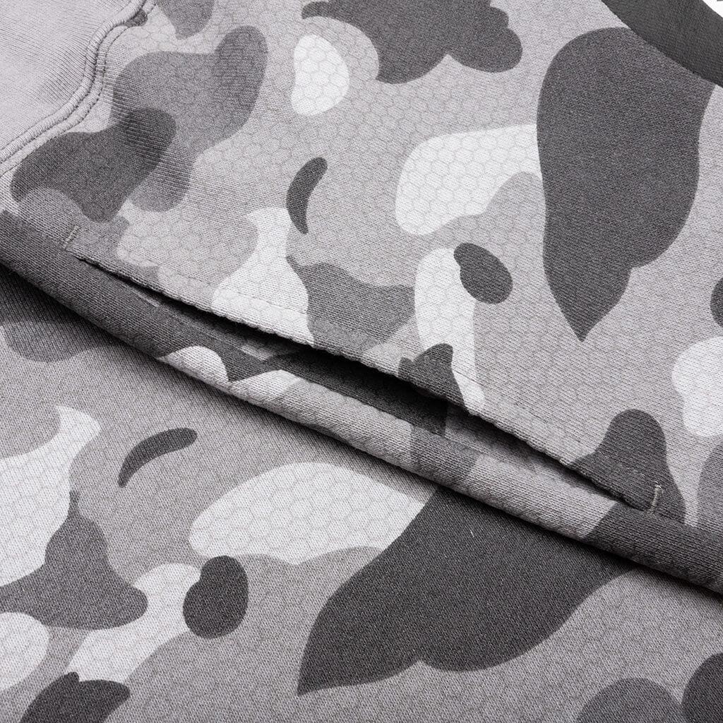 Honeycomb Camo Shark Sweat Shorts - Grey Male Product Image
