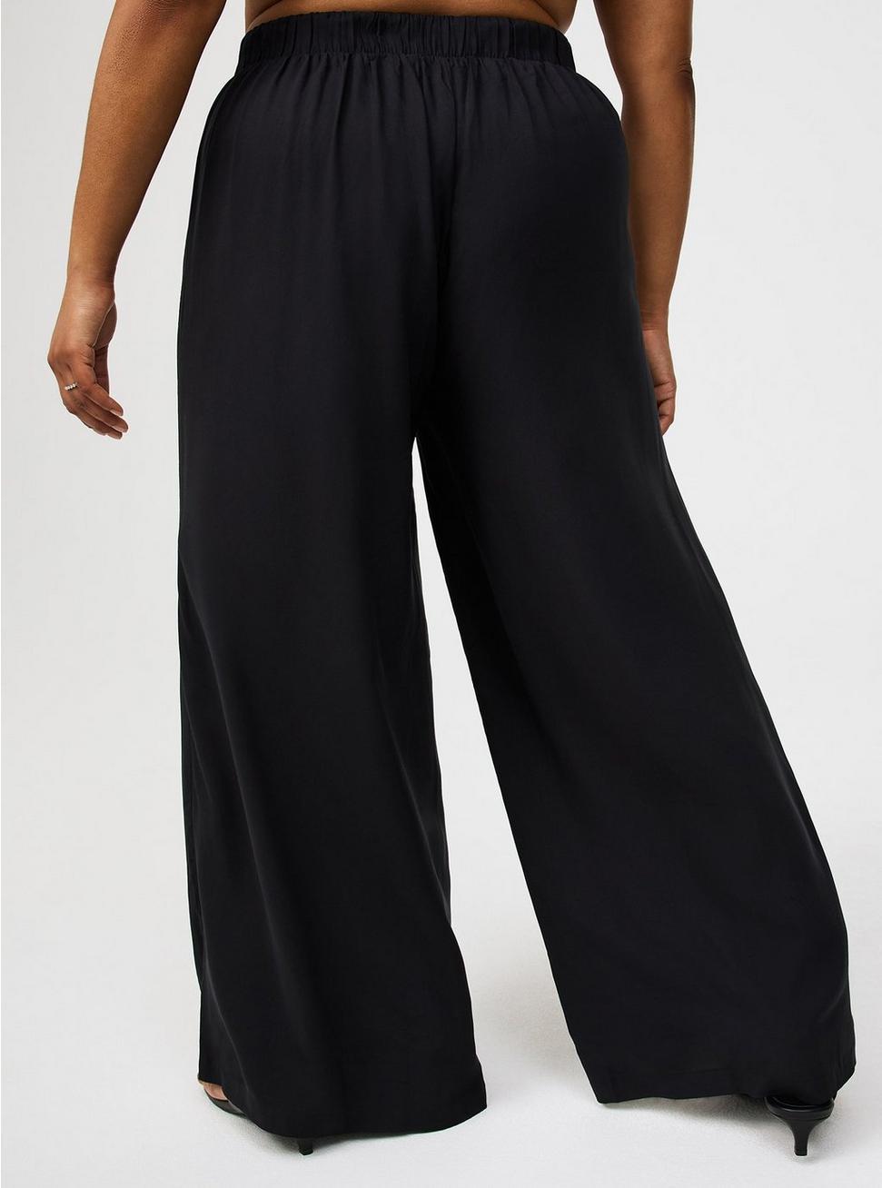High-Rise Pull-On Wide-Leg Pant Product Image