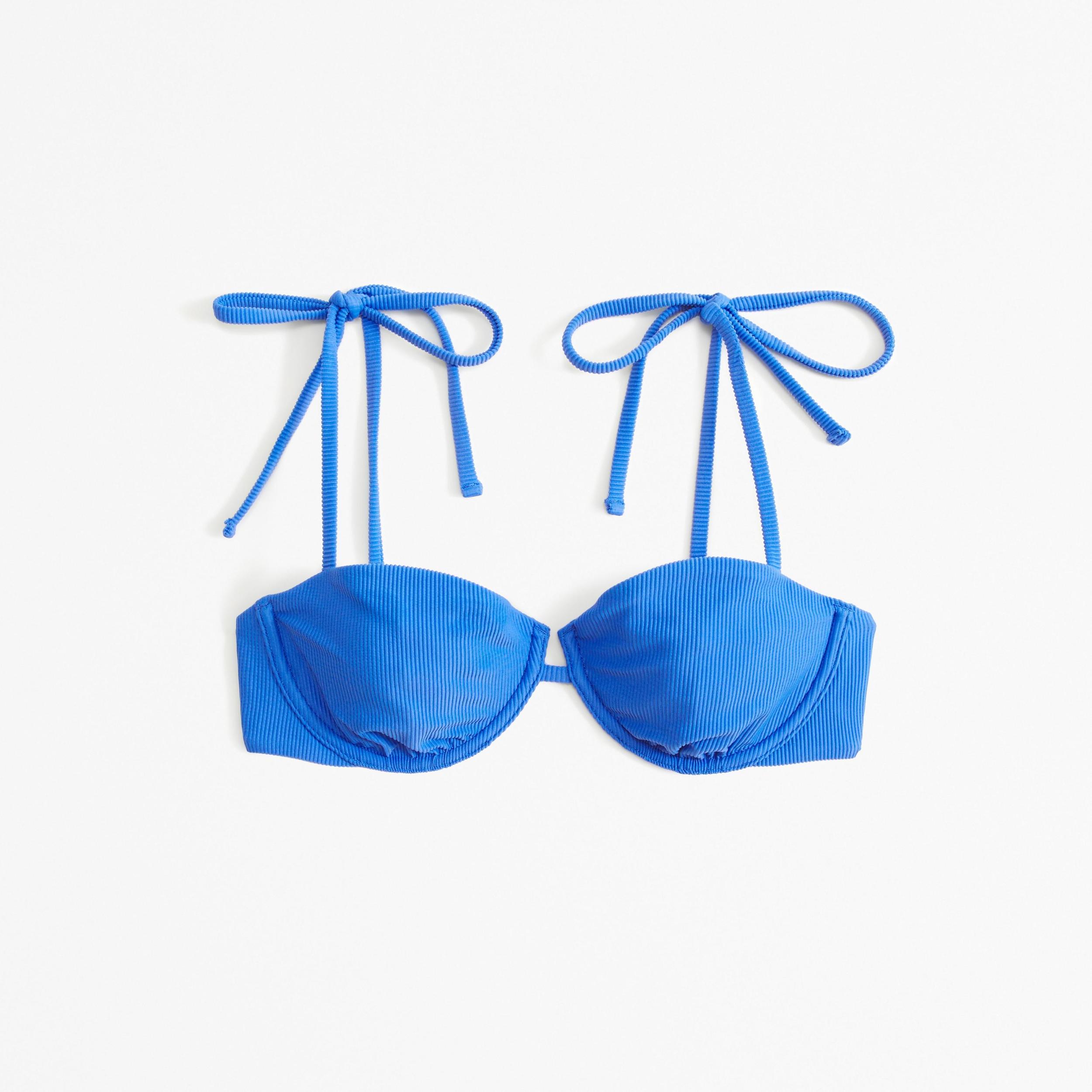 Tie-Strap Underwire Bikini Top Product Image
