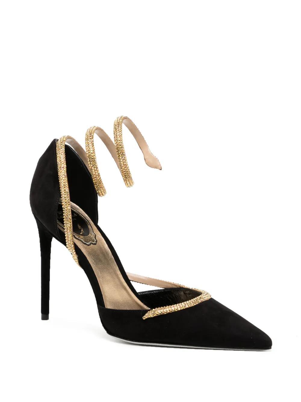 Cleo wraparound leather pumps Product Image