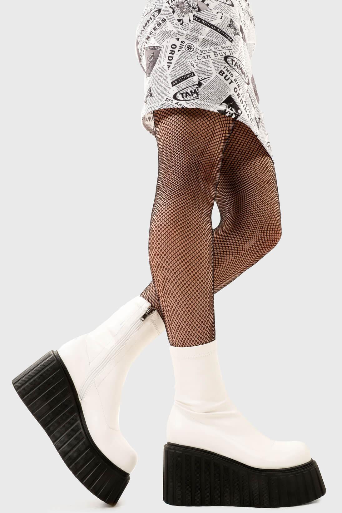 Muster Up Chunky Ankle Creeper Boots Product Image