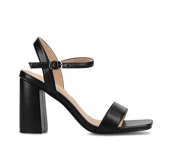 Journee Tru Comfort Foam™ Tivona Women's Dress Heels, Size: 8.5 Wide, Black Pu Product Image