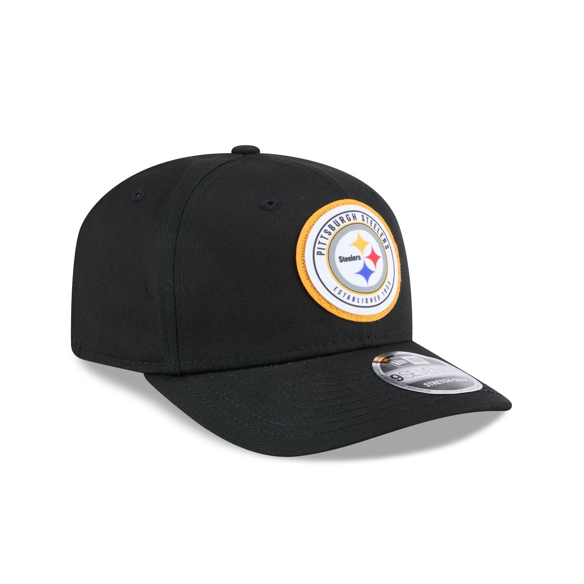 Los Angeles Lakers Circle Patch 9SEVENTY Stretch-Snap Hat Male Product Image