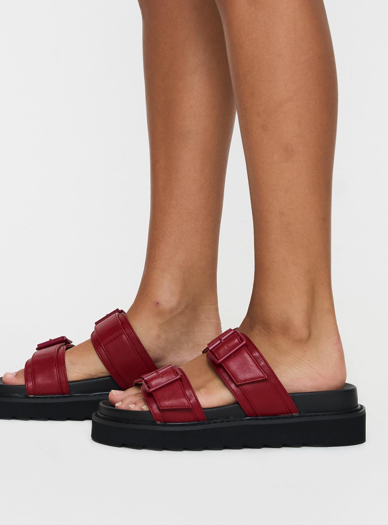 Ma Belle Sandals Cherry Product Image