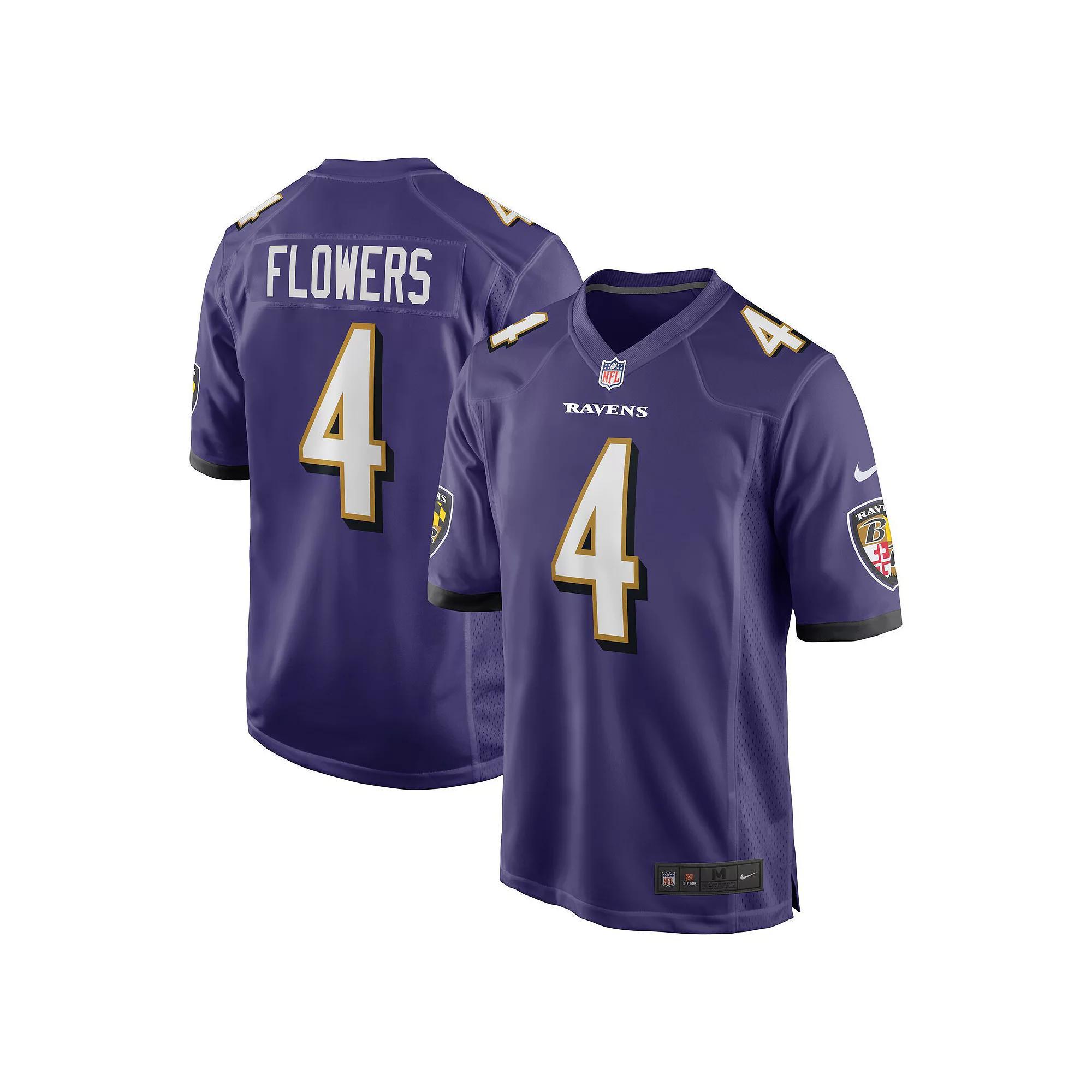 Zay Flowers Baltimore Ravens Nike Men's NFL Game Football Jersey Product Image