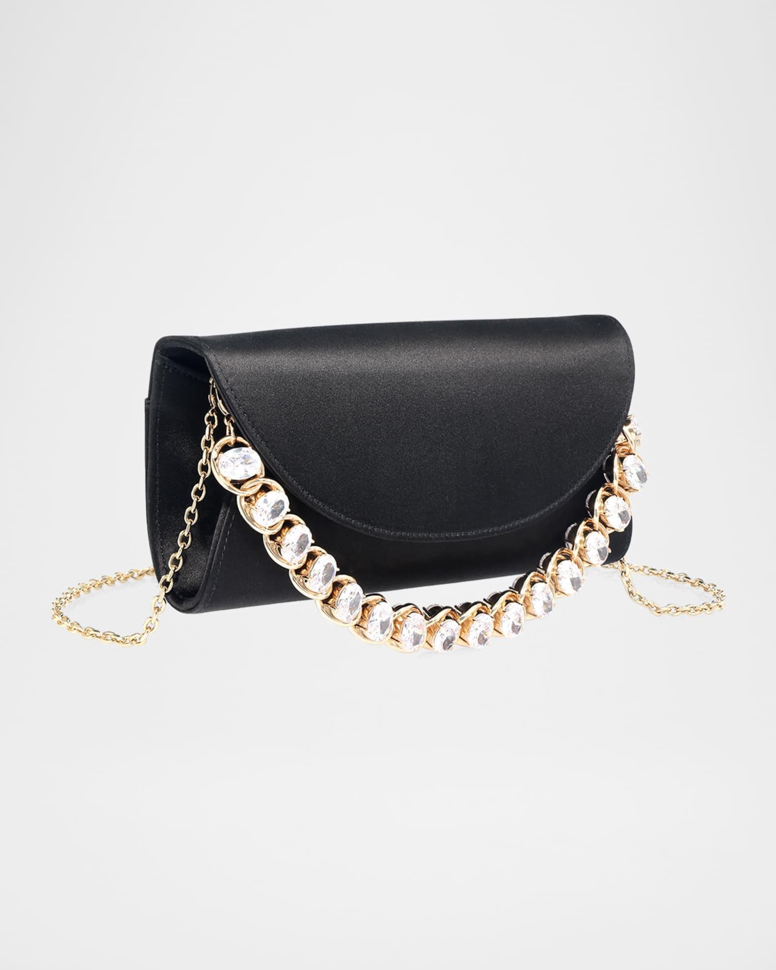 Taylor Crystal Satin Clutch Bag Product Image