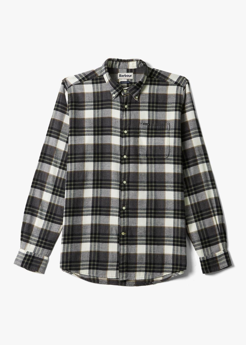 BARBOUR Mens Fallbay Check Shirt In Multi Leather Product Image