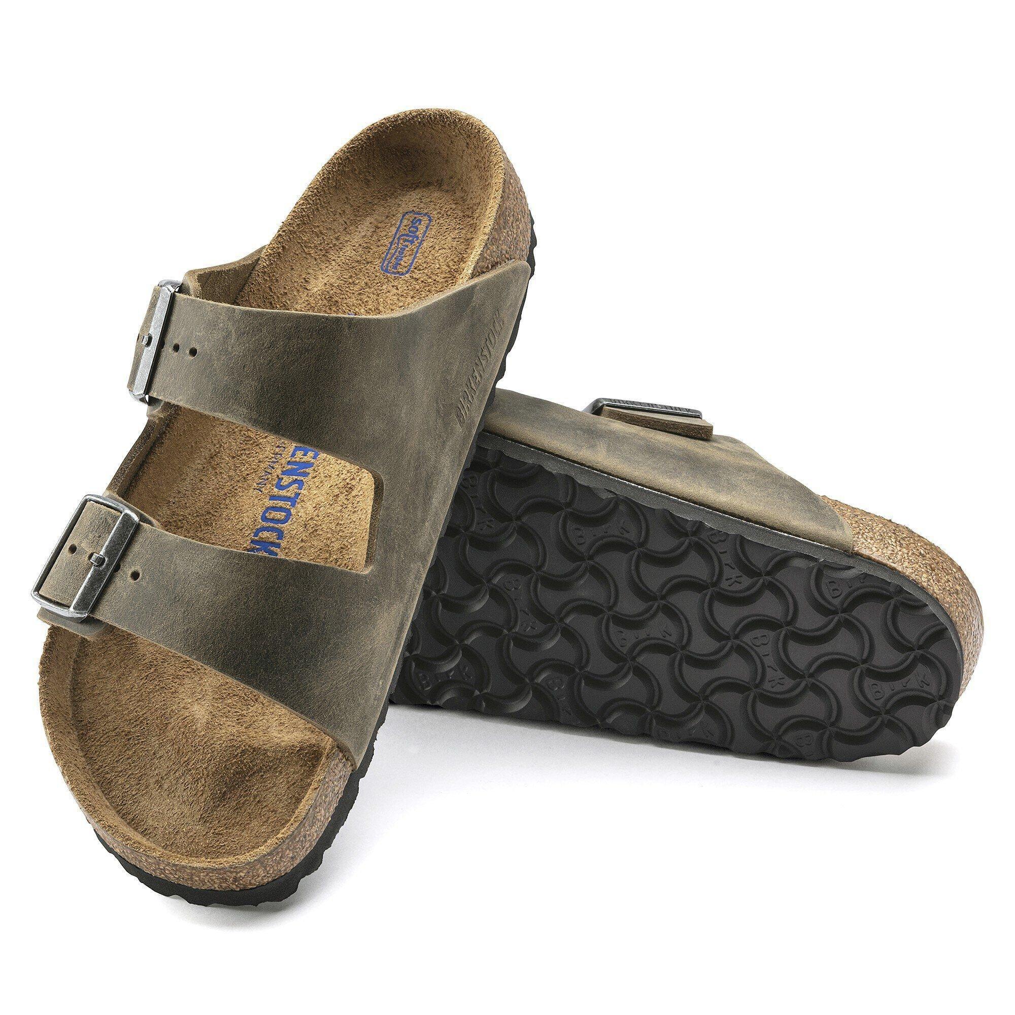 Arizona Soft Footbed Oiled Leather Faded Khaki Product Image