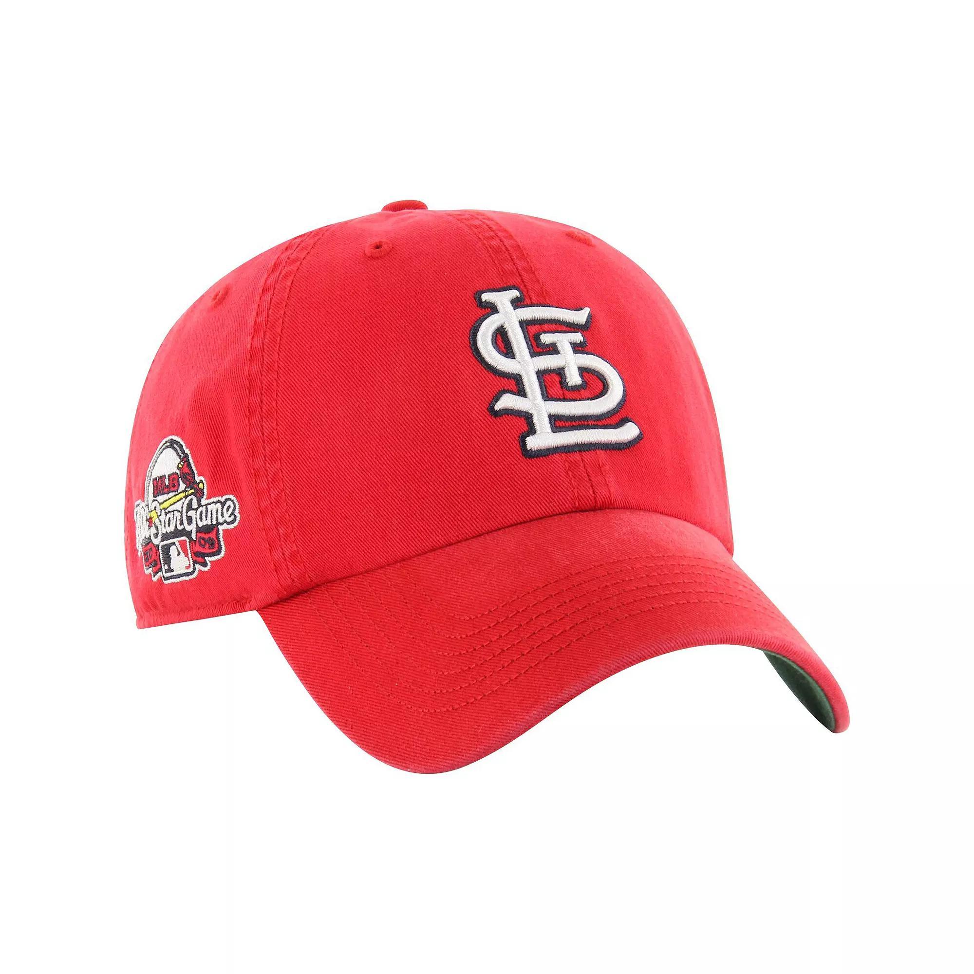 Men's '47 Red St. Louis Cardinals Sure Shot Classic Franchise Fitted Hat, Size: Large Product Image