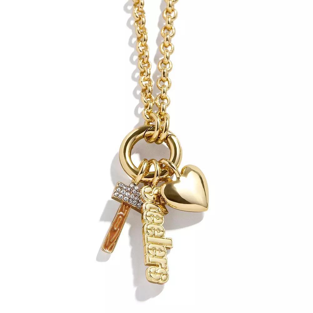 WEAR by Erin Andrews Pittsburgh Steelers Charm Necklace, Women's, Team Product Image