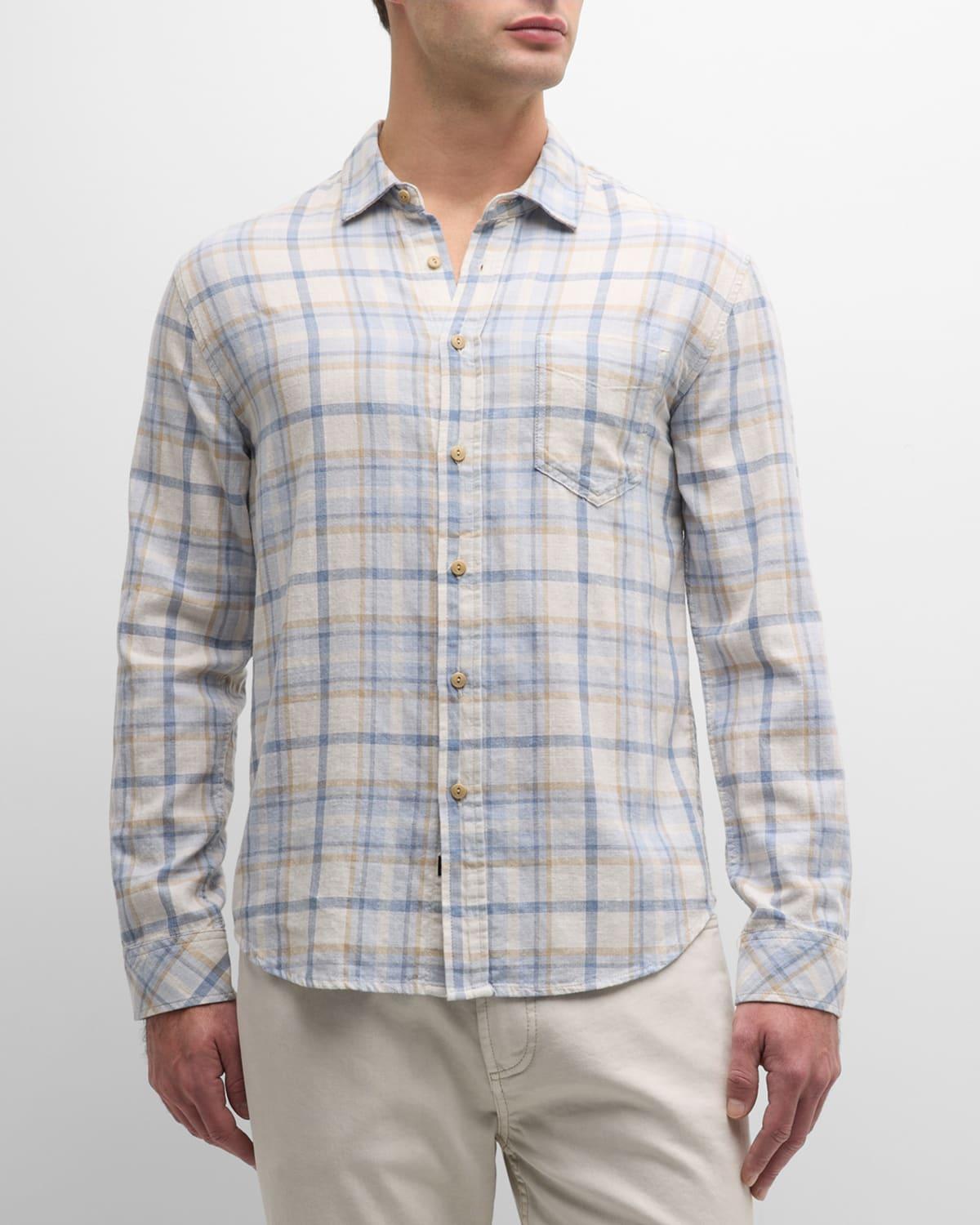 Mens Wyatt Plaid Button-Down Shirt Product Image