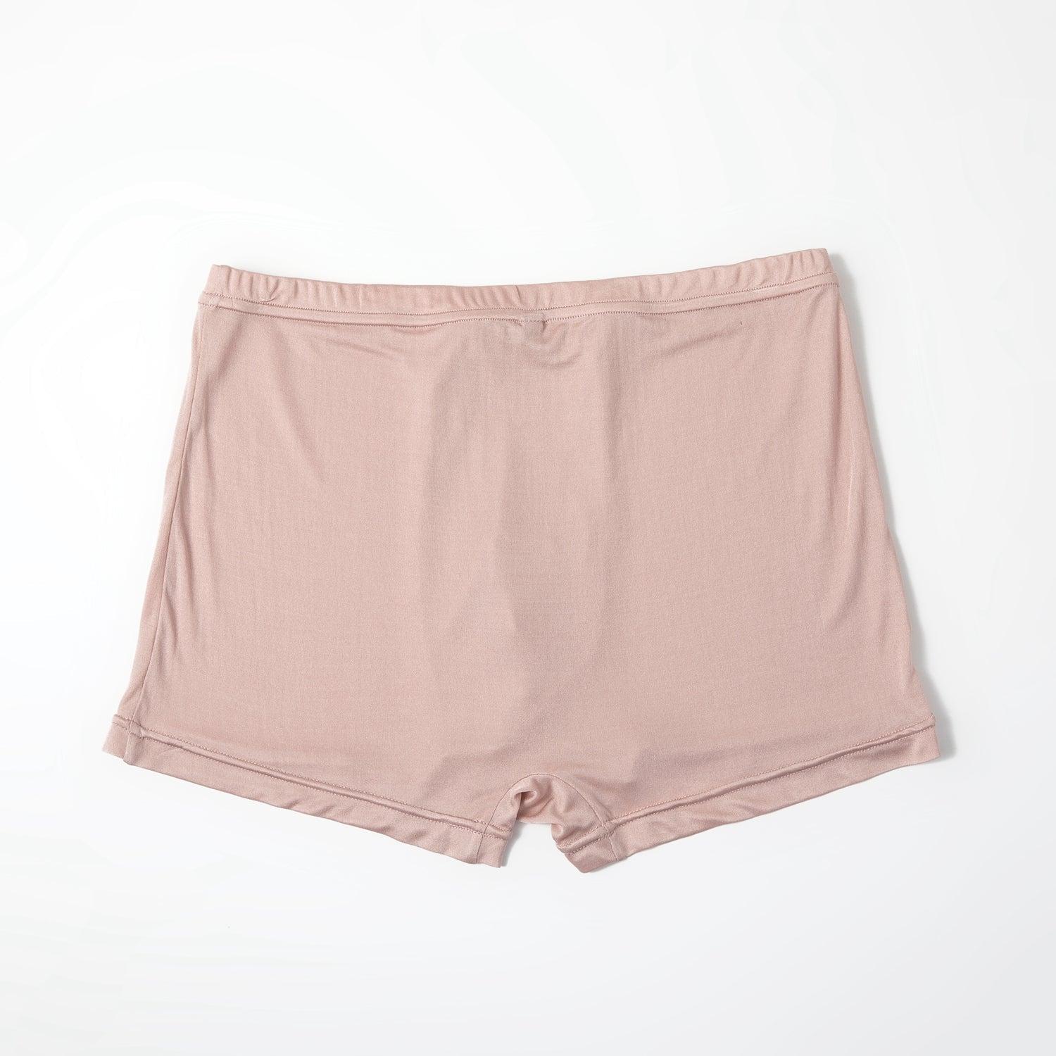 Black Pure Mulberry Silk Men's Trunks | Low Rise | 19 Momme | Soar Collection Product Image