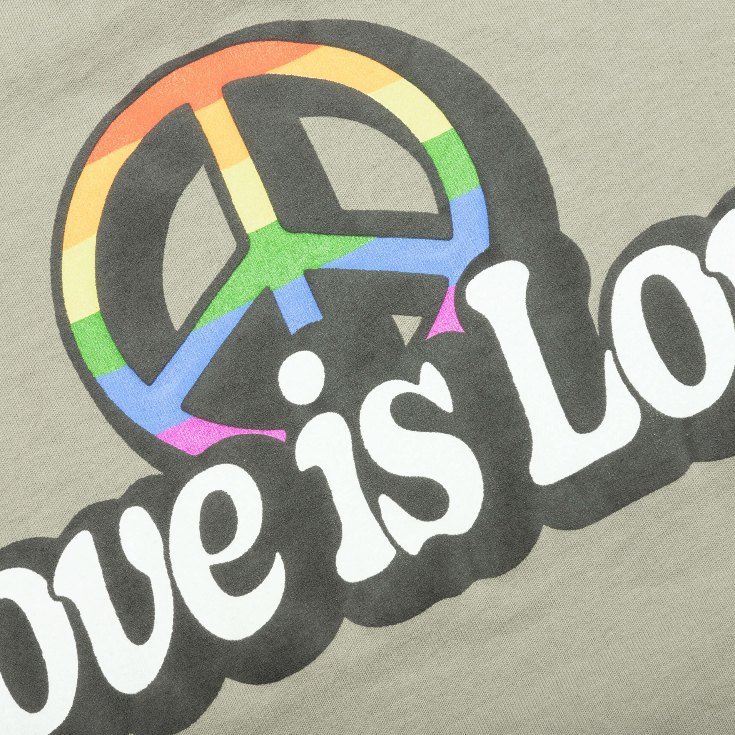Love is Love Tee - Oil Green Male Product Image
