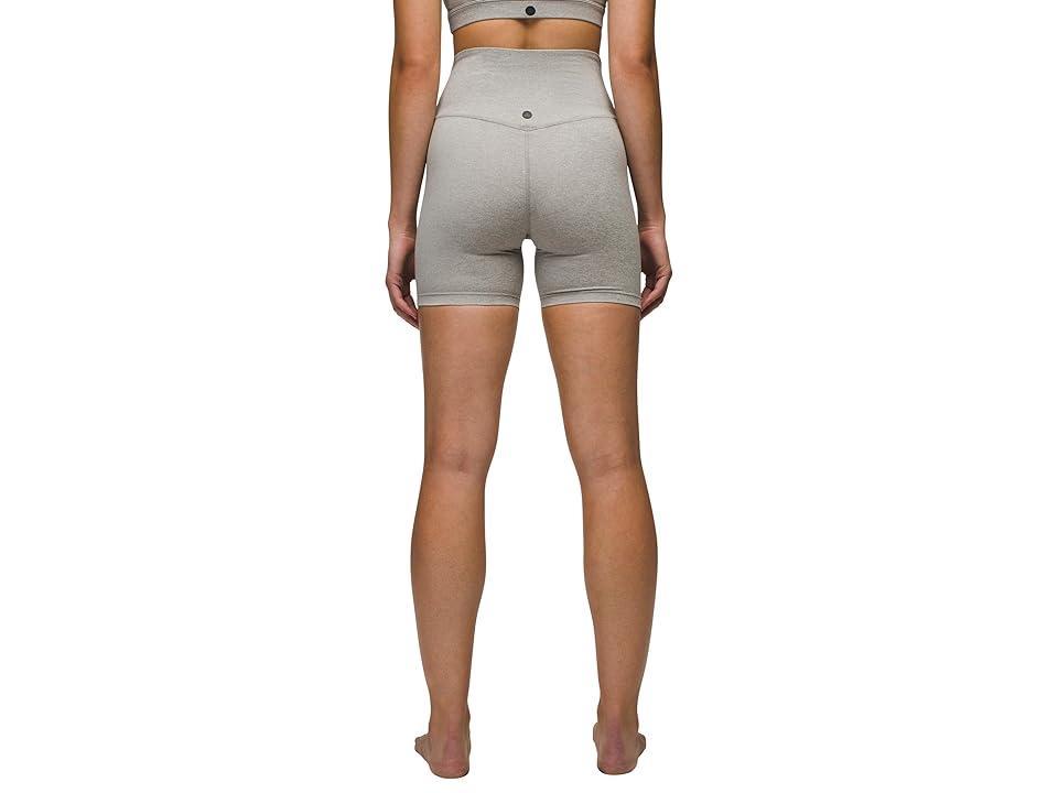 Prana 6 Heavana Shorts (Heather Grey) Women's Shorts Product Image
