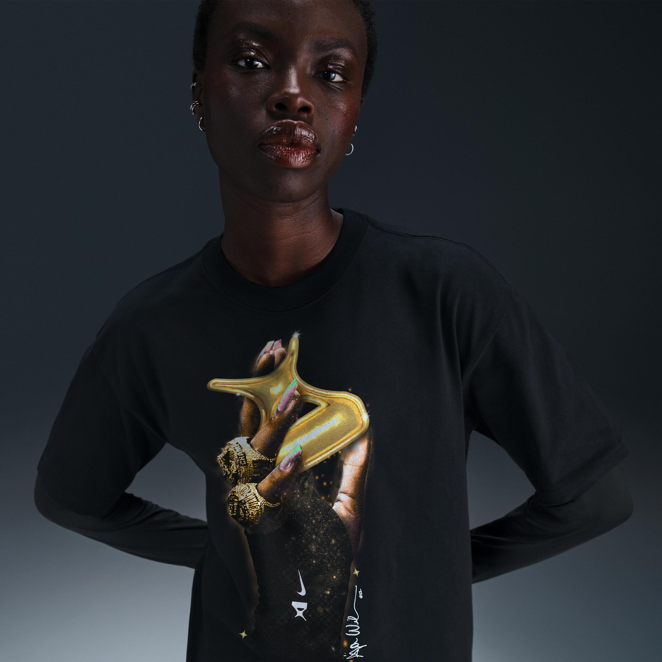 A'ja Wilson Rings "So Win" Adult Nike Men's Basketball T-Shirt Product Image
