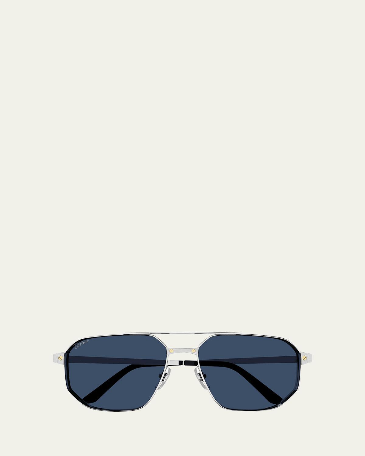 Womens Thickness 54MM Rectangular Sunglasses Product Image