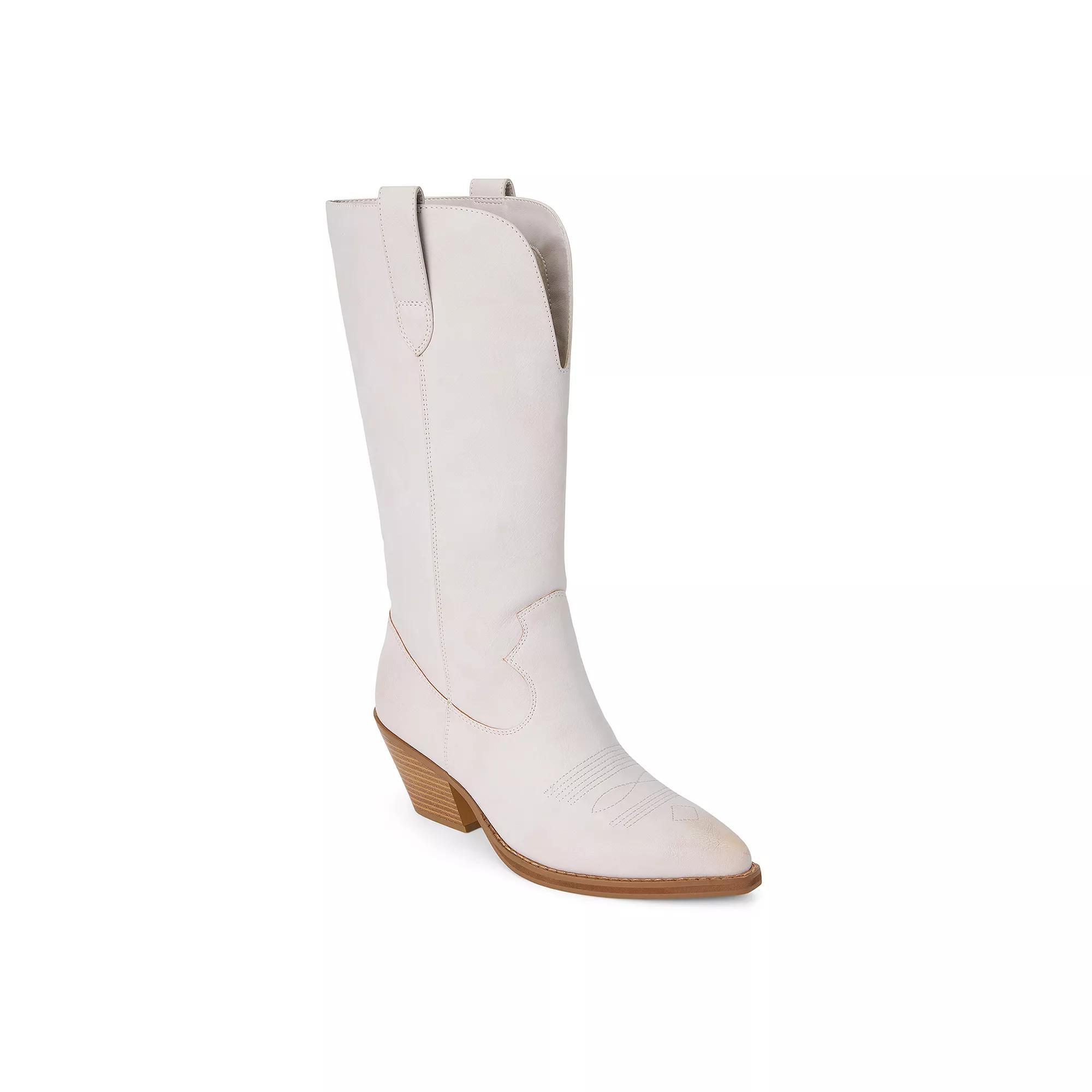 Beach by Matisse Bodhi Women's Knee-High Boots, Size: 6, Distressed White Product Image