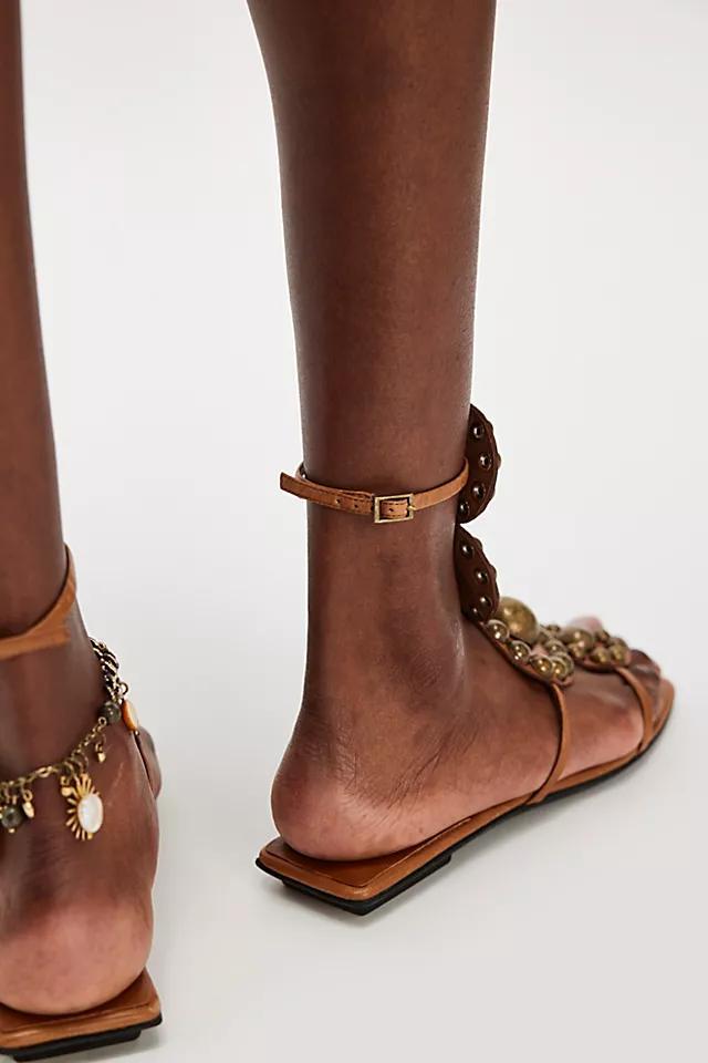 Medallion Gladitor Sandals Product Image