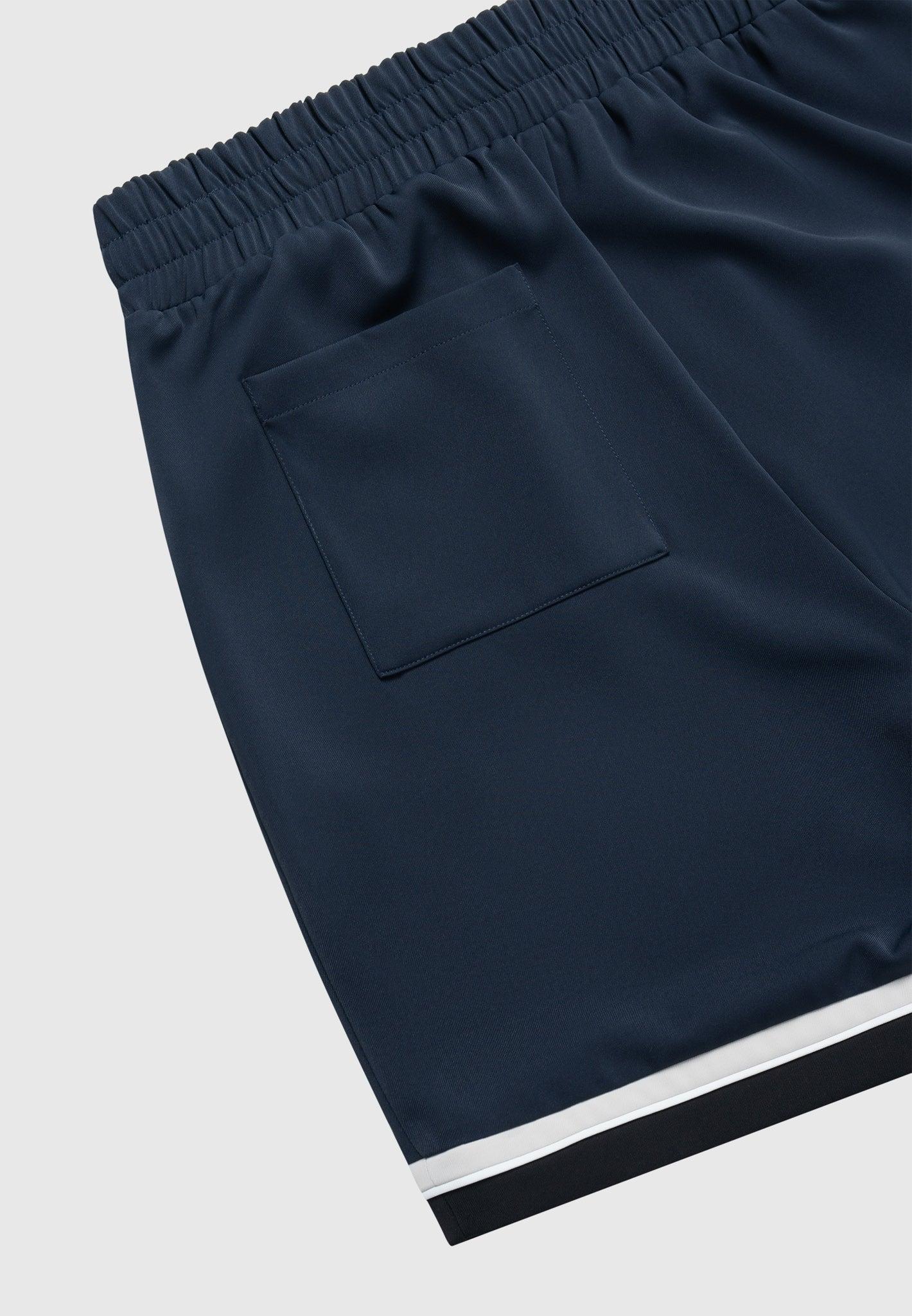 Varsity Shorts - Navy Male Product Image