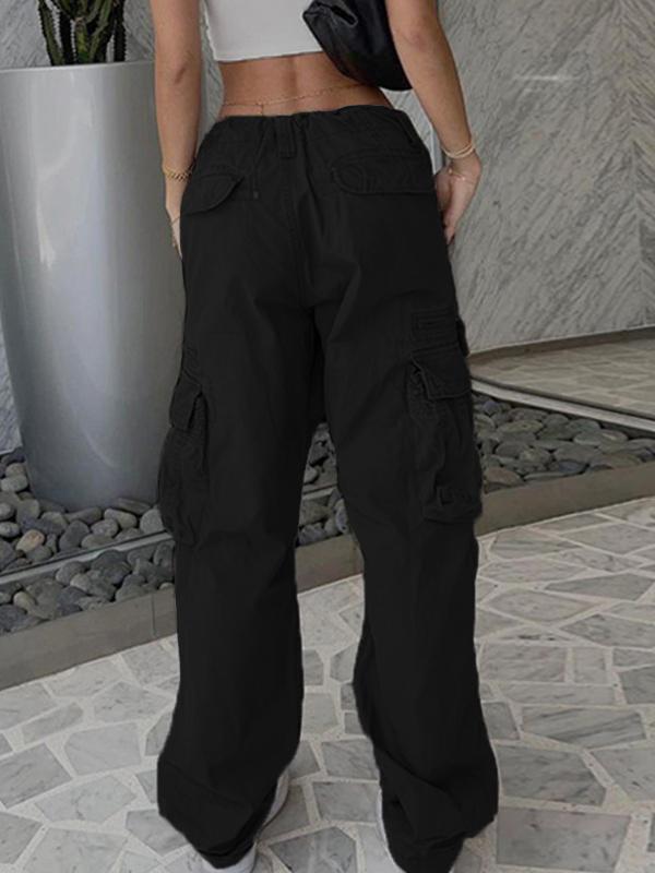 Washed Vintage Baggy Cargo Jeans Product Image