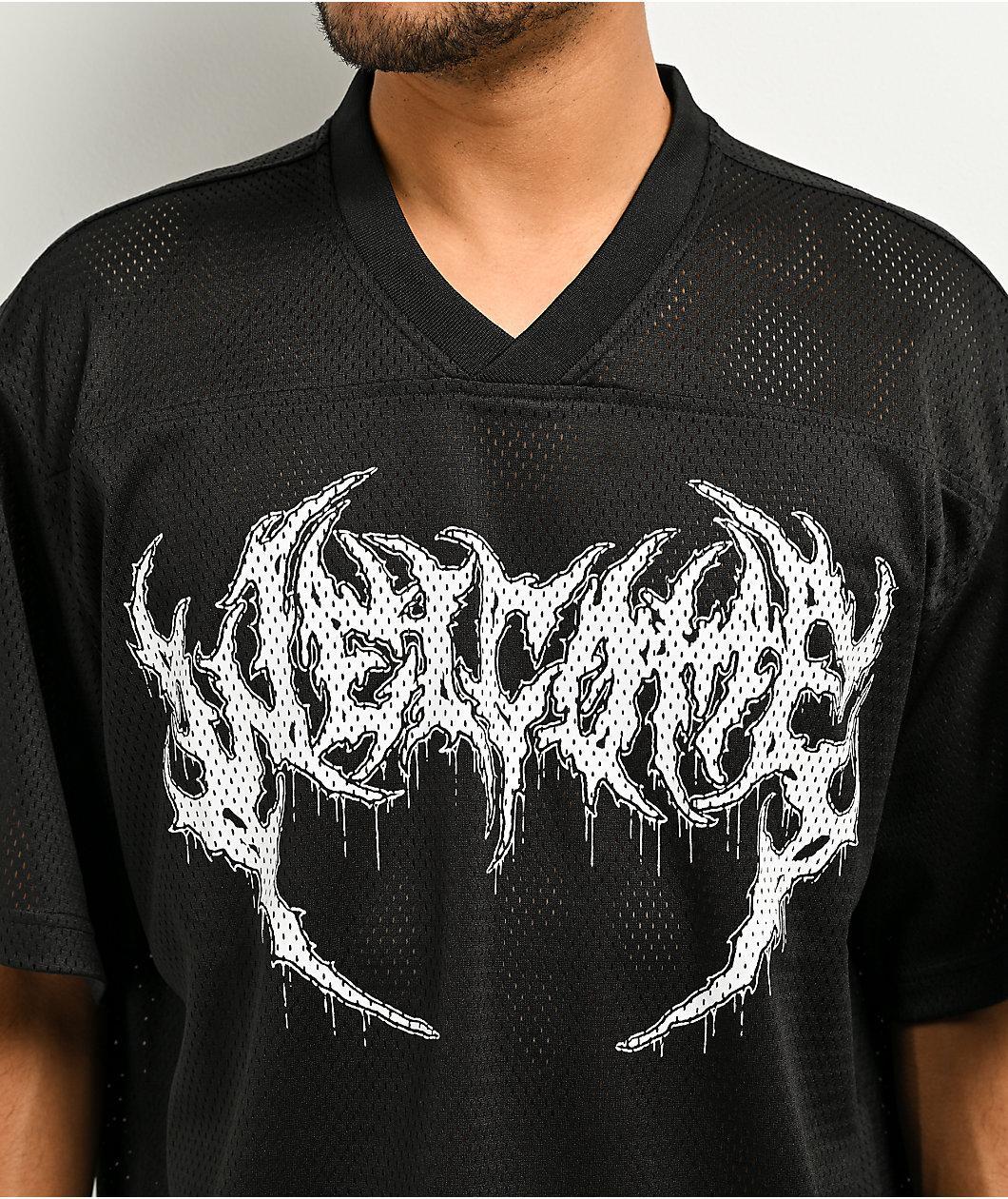 Welcome Blitz Black Football Jersey Product Image