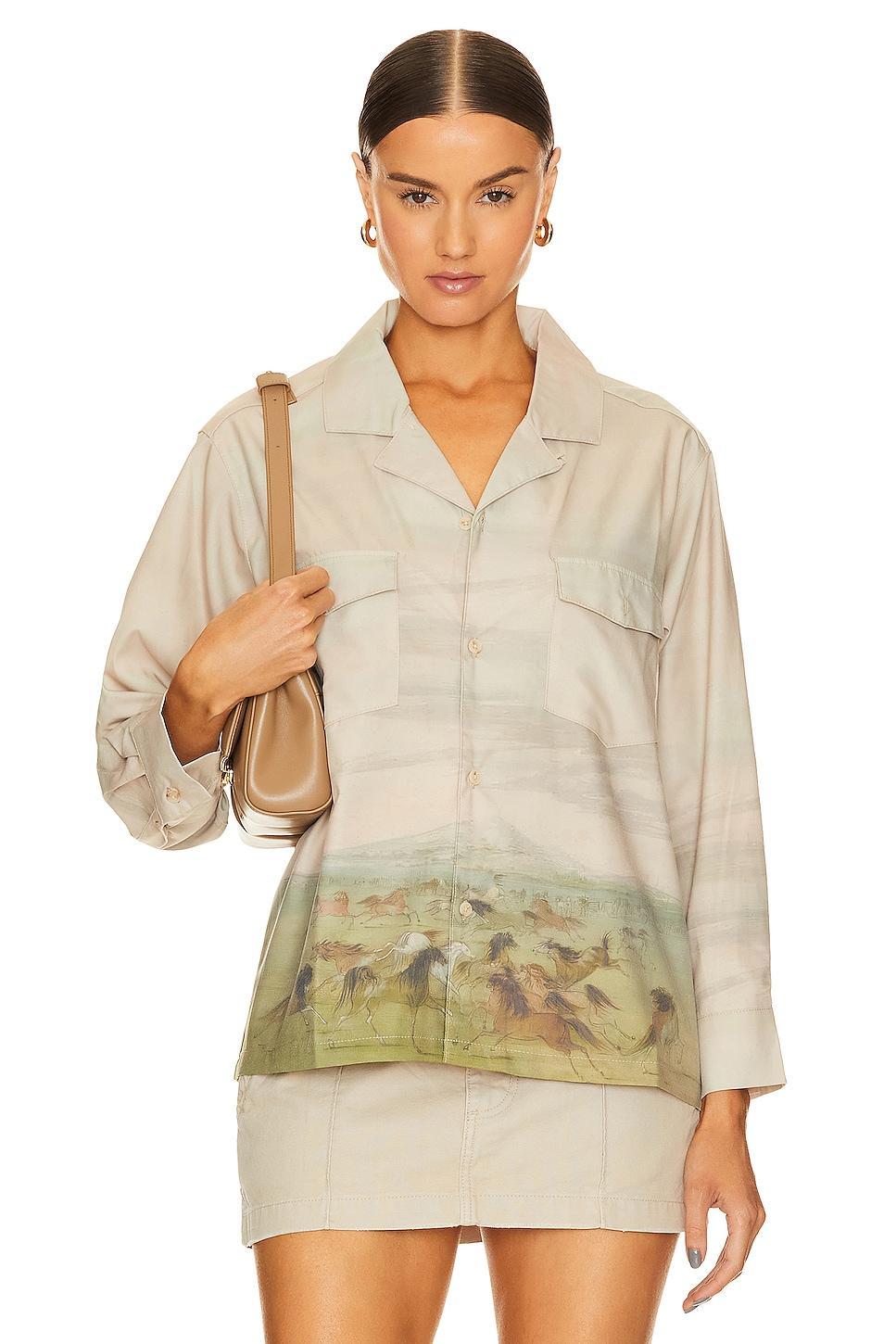 Wildlife Field Long Sleeve Top Found Product Image