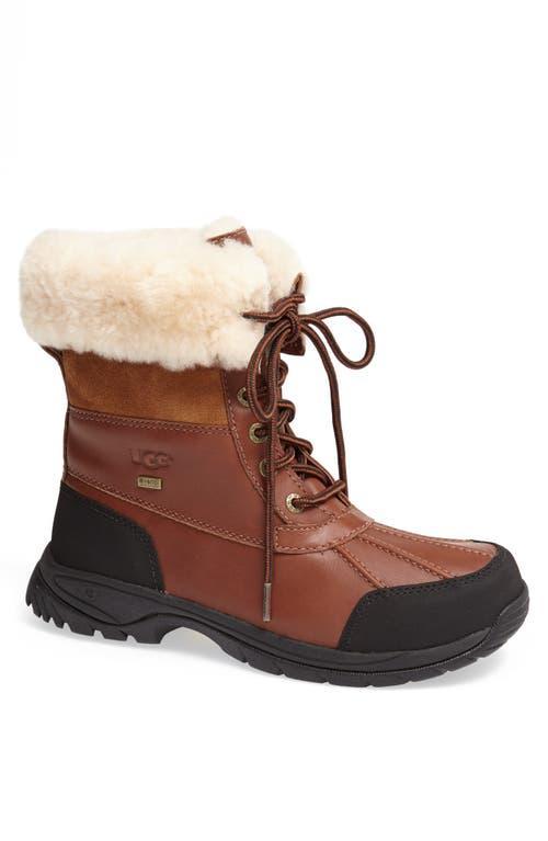 Mens Butte Waterproof Leather Cuffed Boots Product Image
