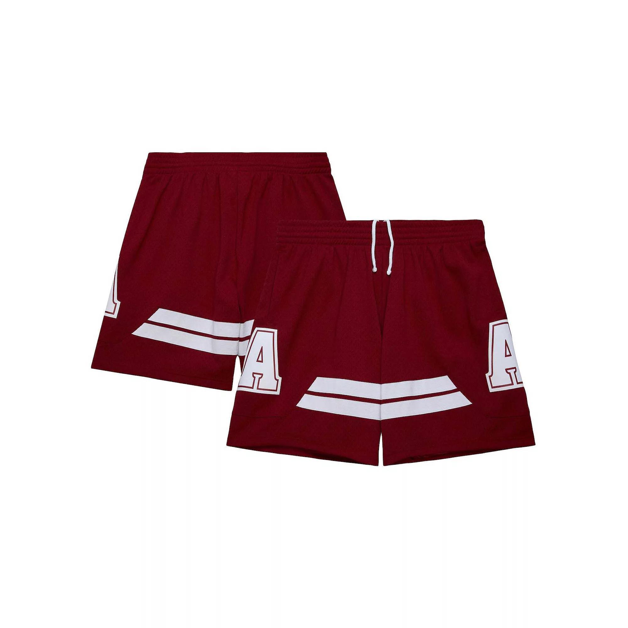 Men's Mitchell & Ness Crimson Alabama Crimson Tide 2003/04 Throwback Jersey Shorts, Size: Large, Red Product Image