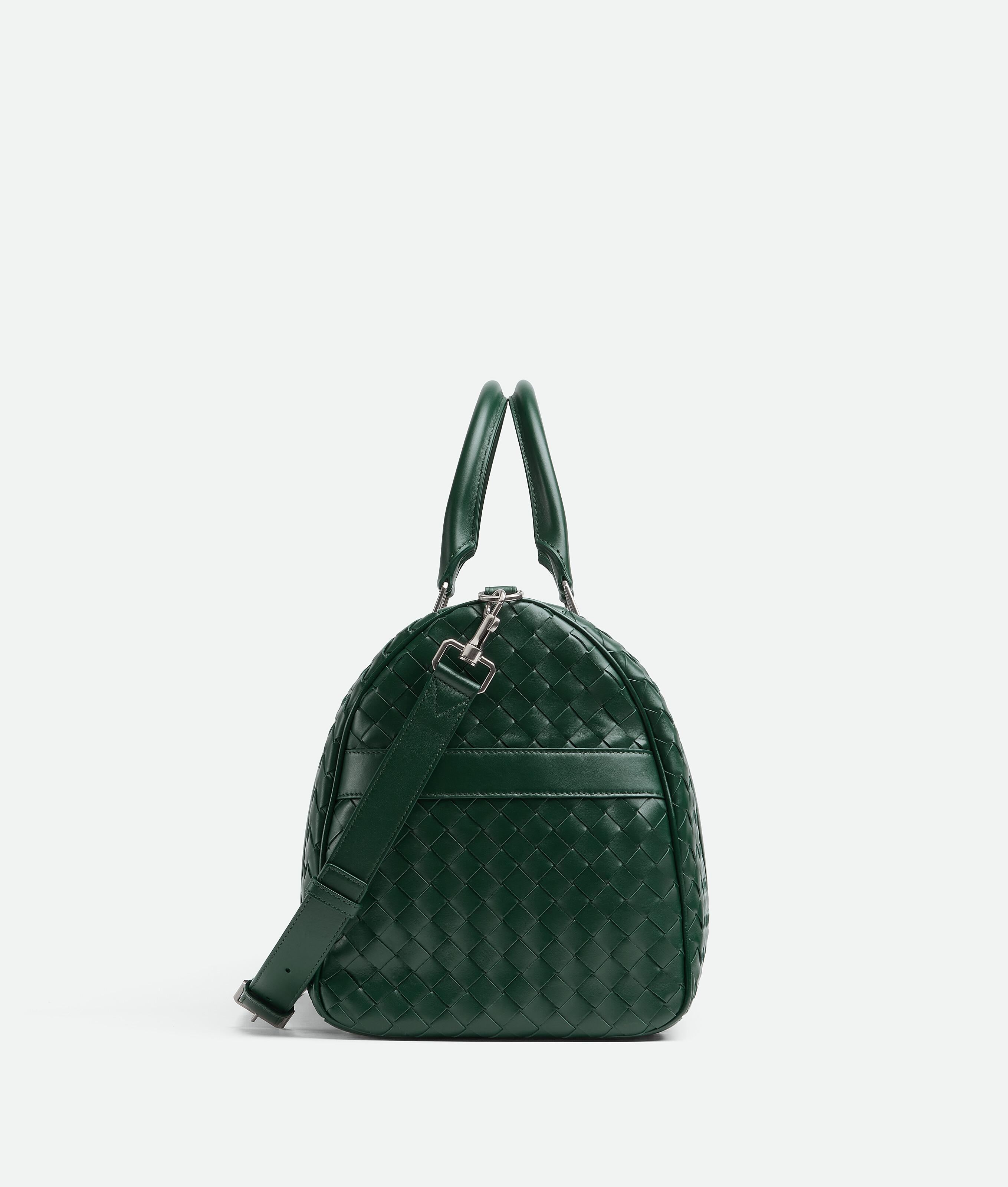 Men's Intrecciato Duffle in Black Product Image