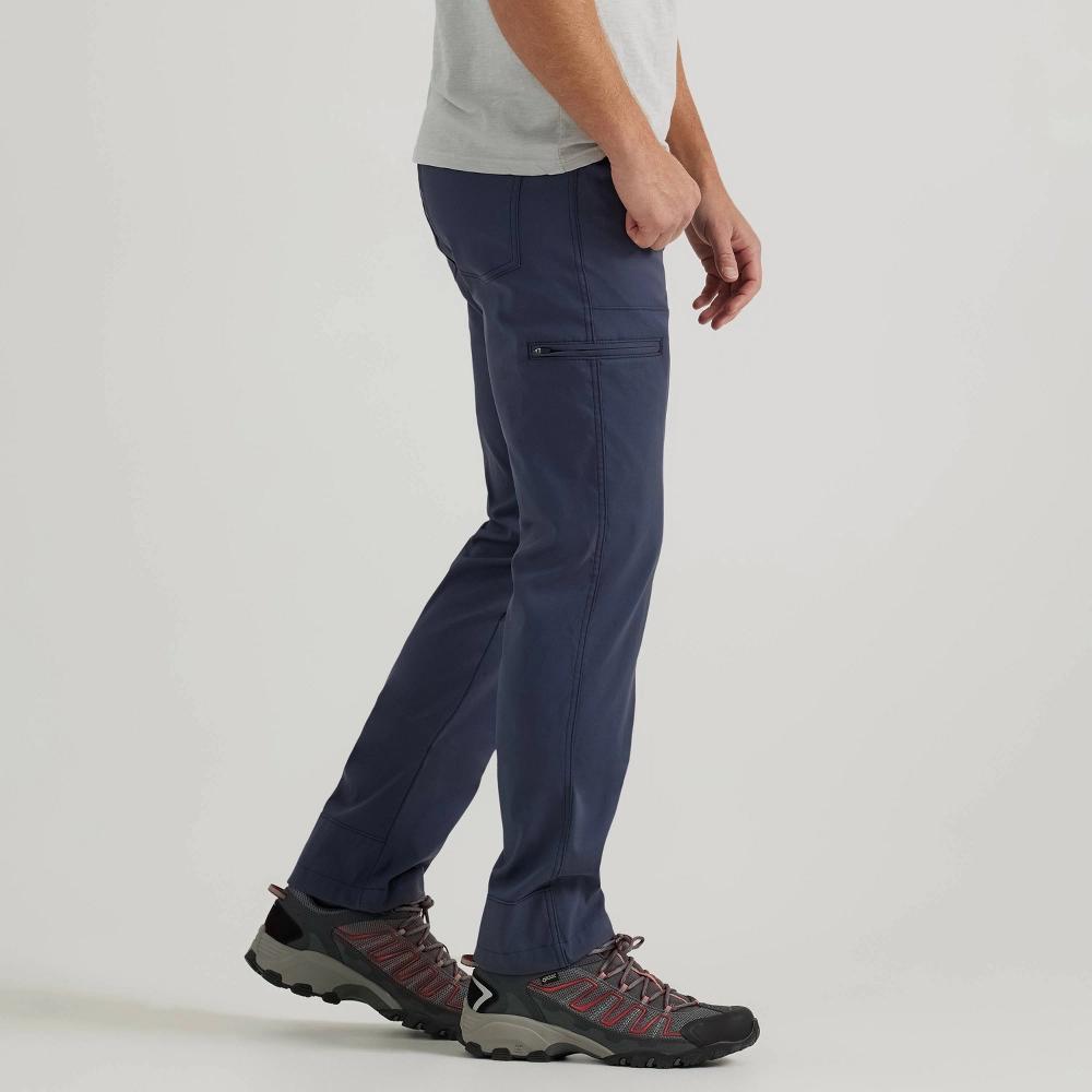 Wrangler Men's ATG Synthetic Straight Utility Pants - Blue Nights 30x30: Midweight, Stretch, Zippered Pocket Product Image