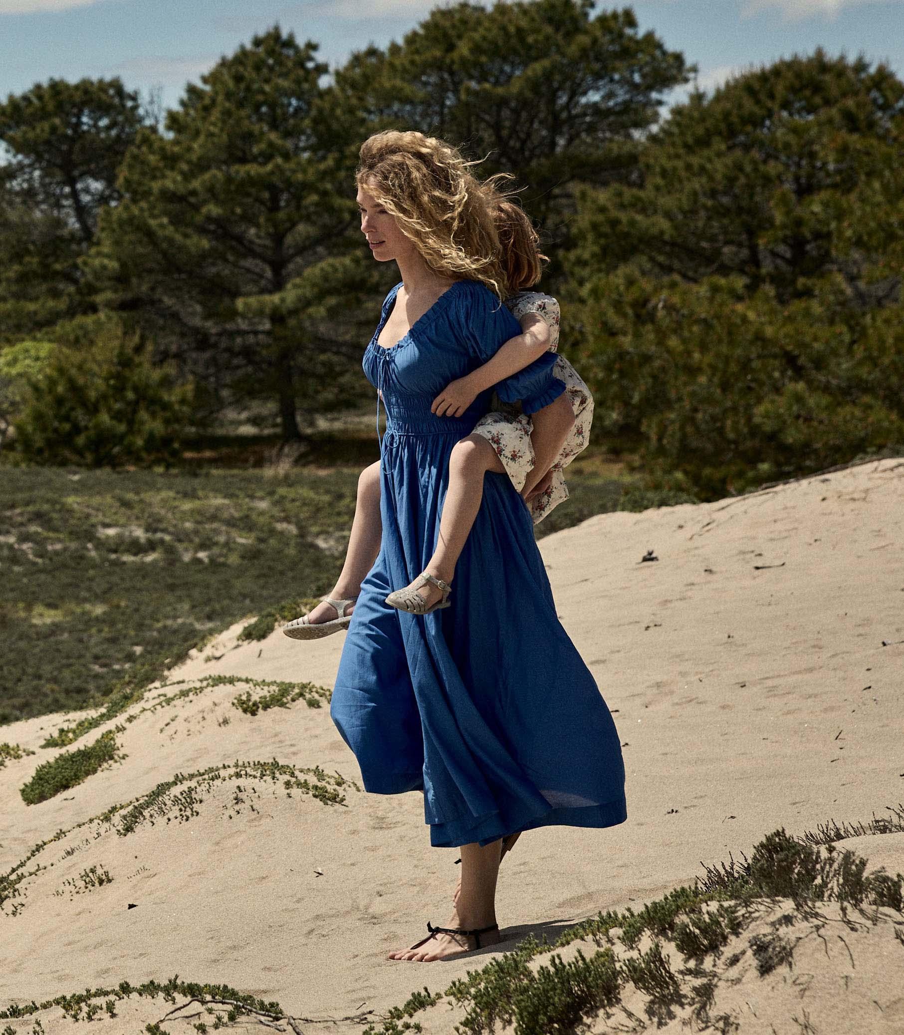 ISCHIA DRESS -- CORFU BLUE Product Image