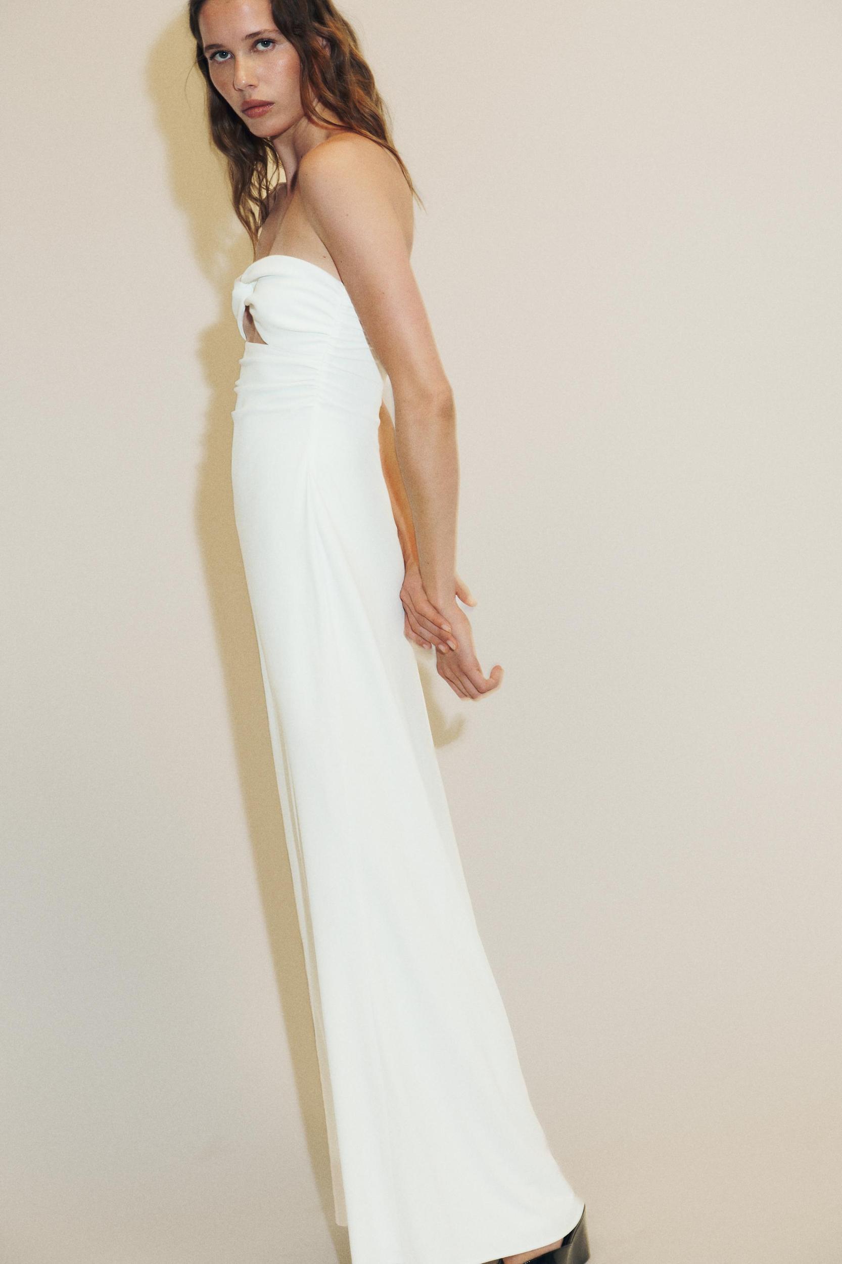 CUT OUT LONG DRESS Product Image