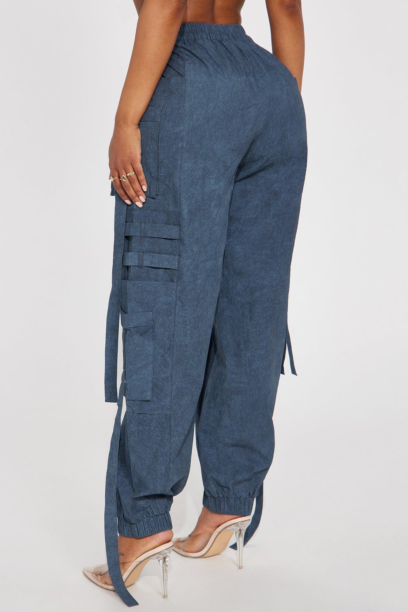 Hold Your Hopes Mineral Wash Jogger - Navy Product Image