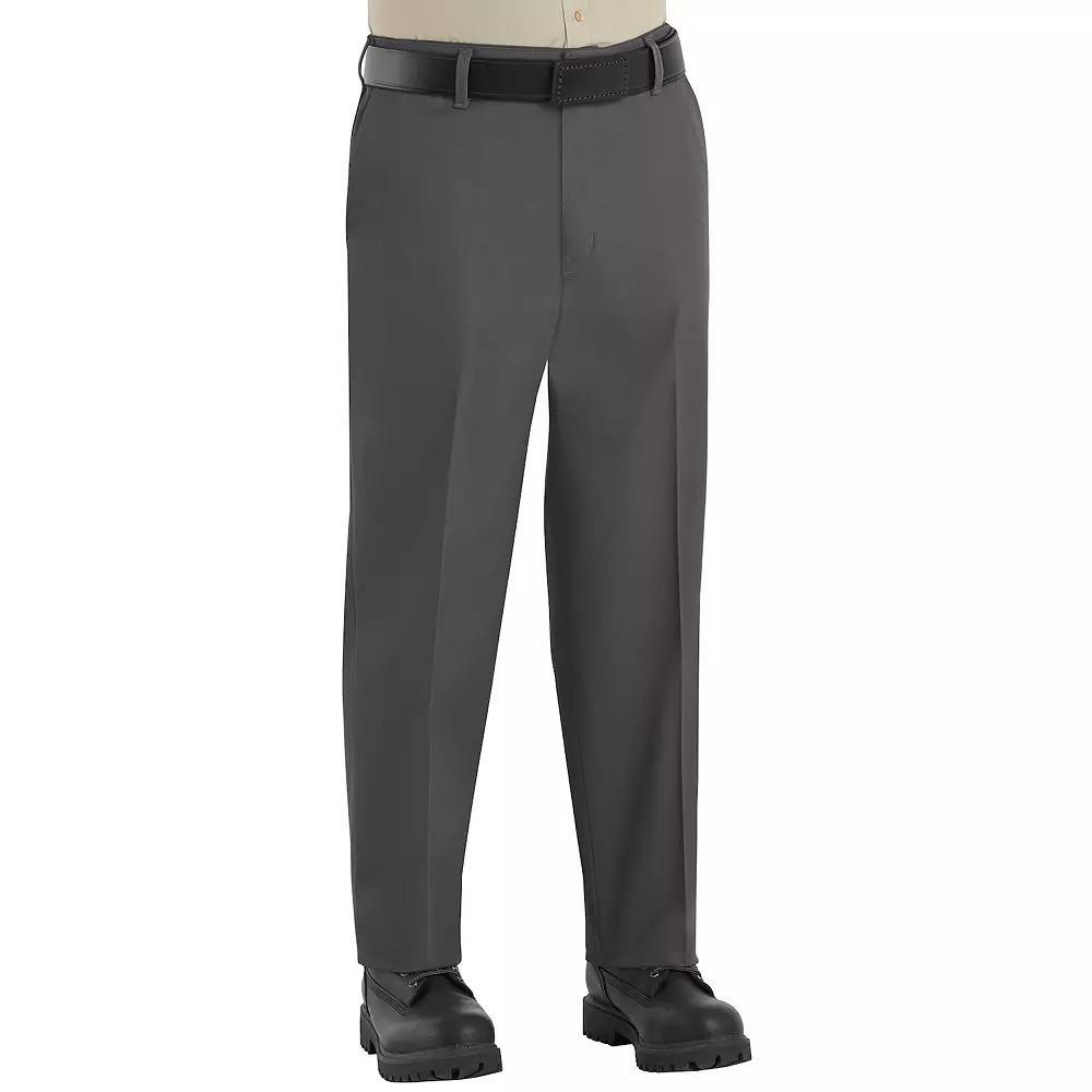Men's Red Kap Elastic-Insert Work Pants, Size: 42X30, Green Green Product Image