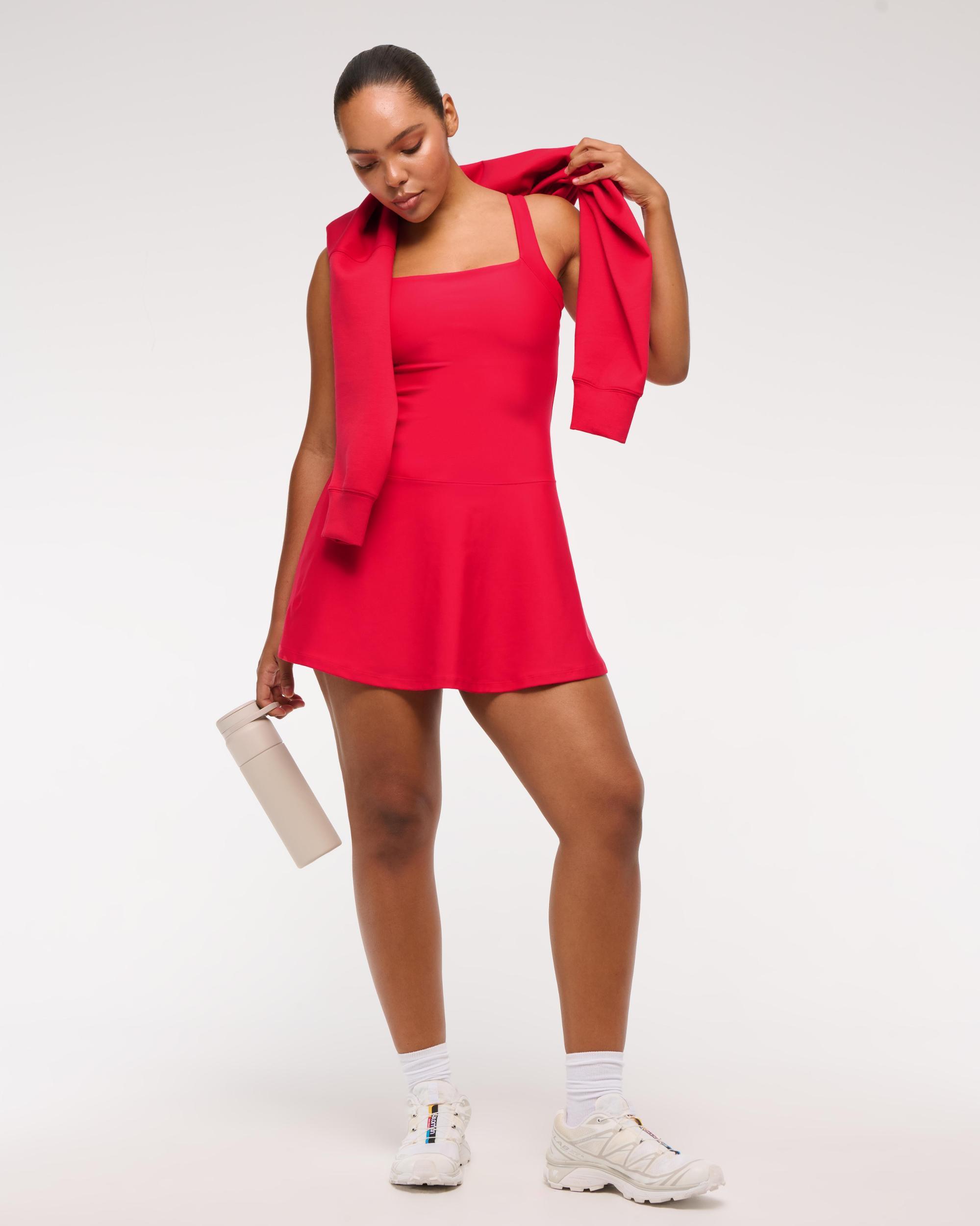 YPB sculptLUX Drop-Waist Mini Dress Product Image