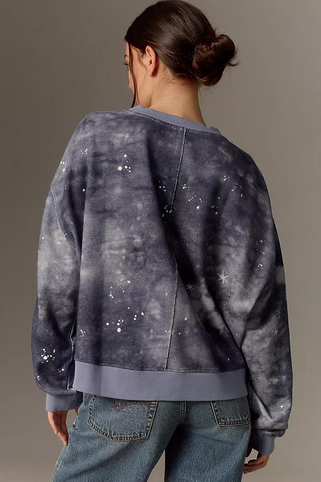 Pilcro Scenic Mountain Crew Neck Sweatshirt Product Image