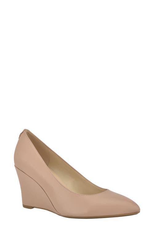 Nine West Womens Cal 9X9 Slip-On Pointy Toe Dress Pumps Product Image