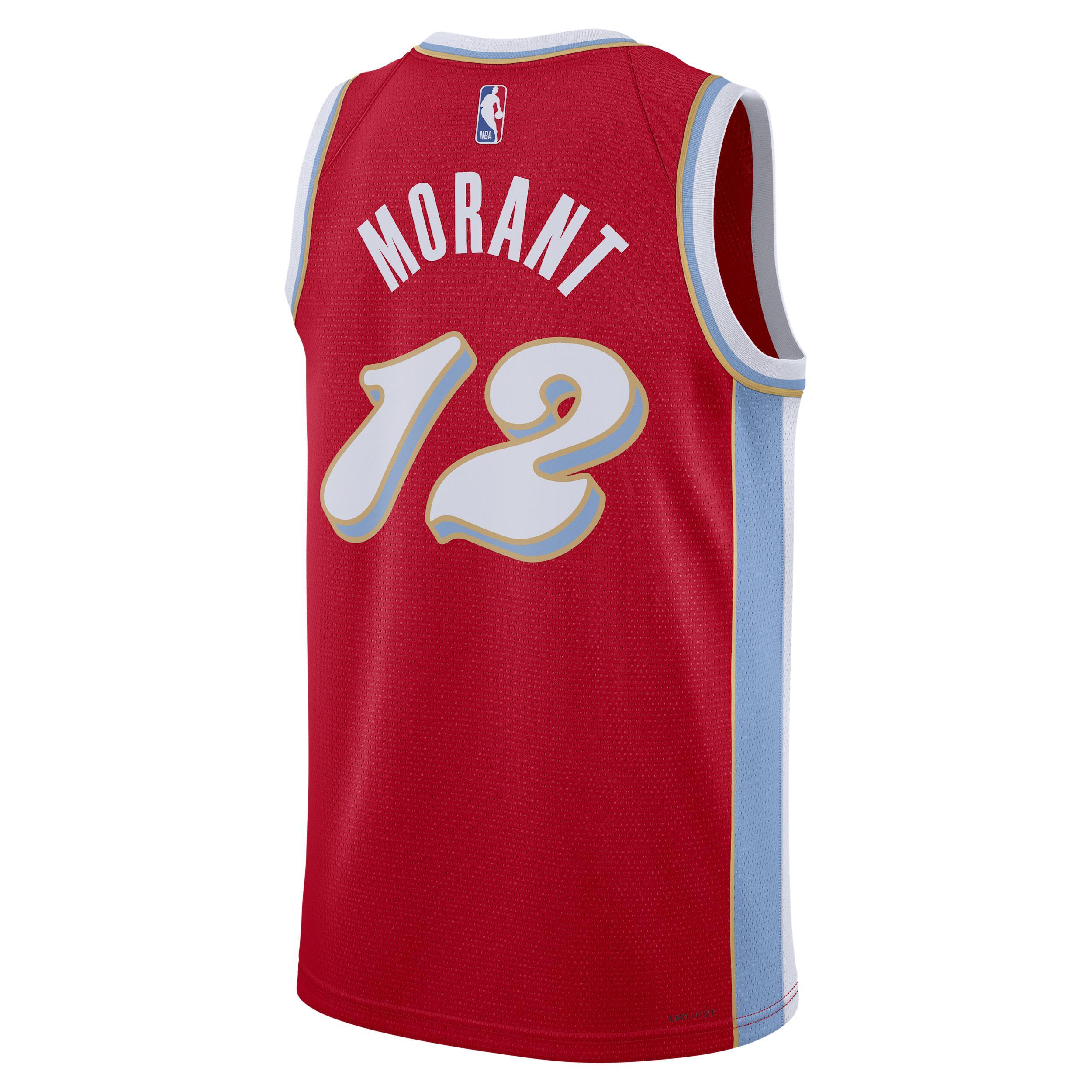 Ja Morant Memphis Grizzlies 2024/25 City Edition Nike Men's Dri-FIT NBA Swingman Jersey Product Image