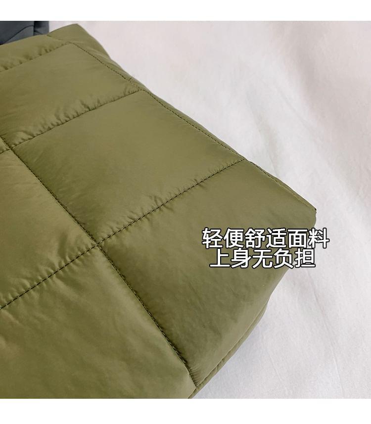 Quilted Tote Bag Product Image