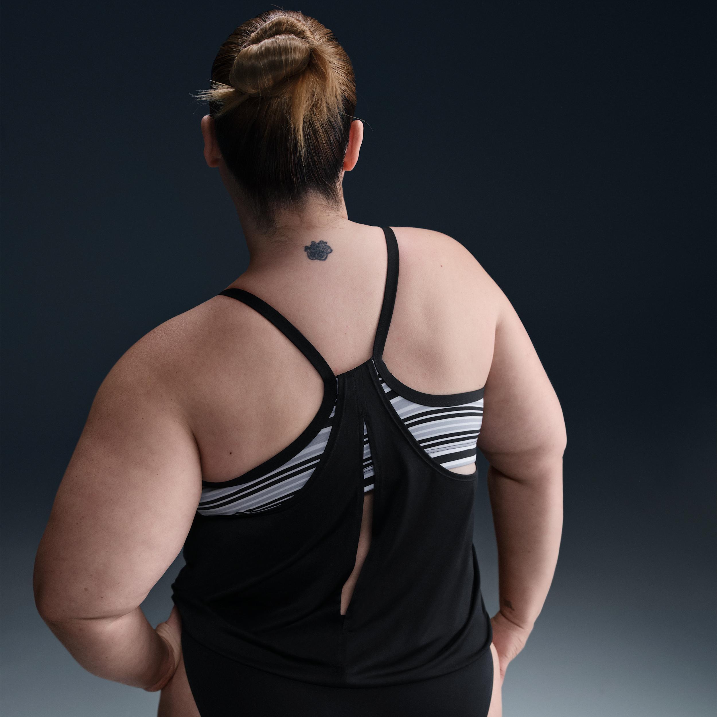 Nike Women's Swim Layered Tank Topini (Extended Sizing) Product Image