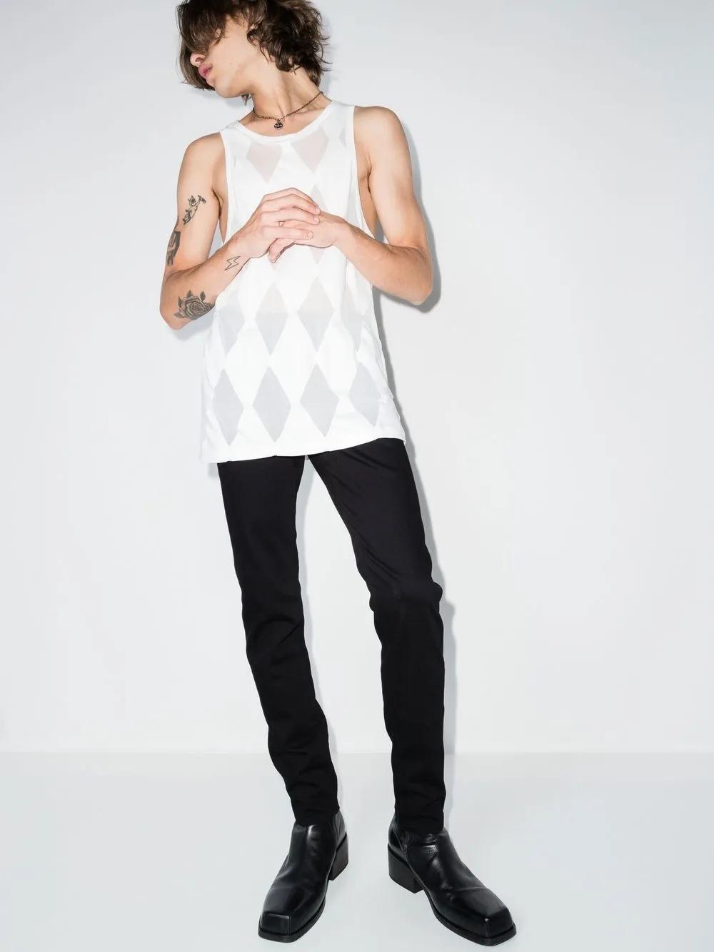 logo-patch slim-fit jeans Product Image