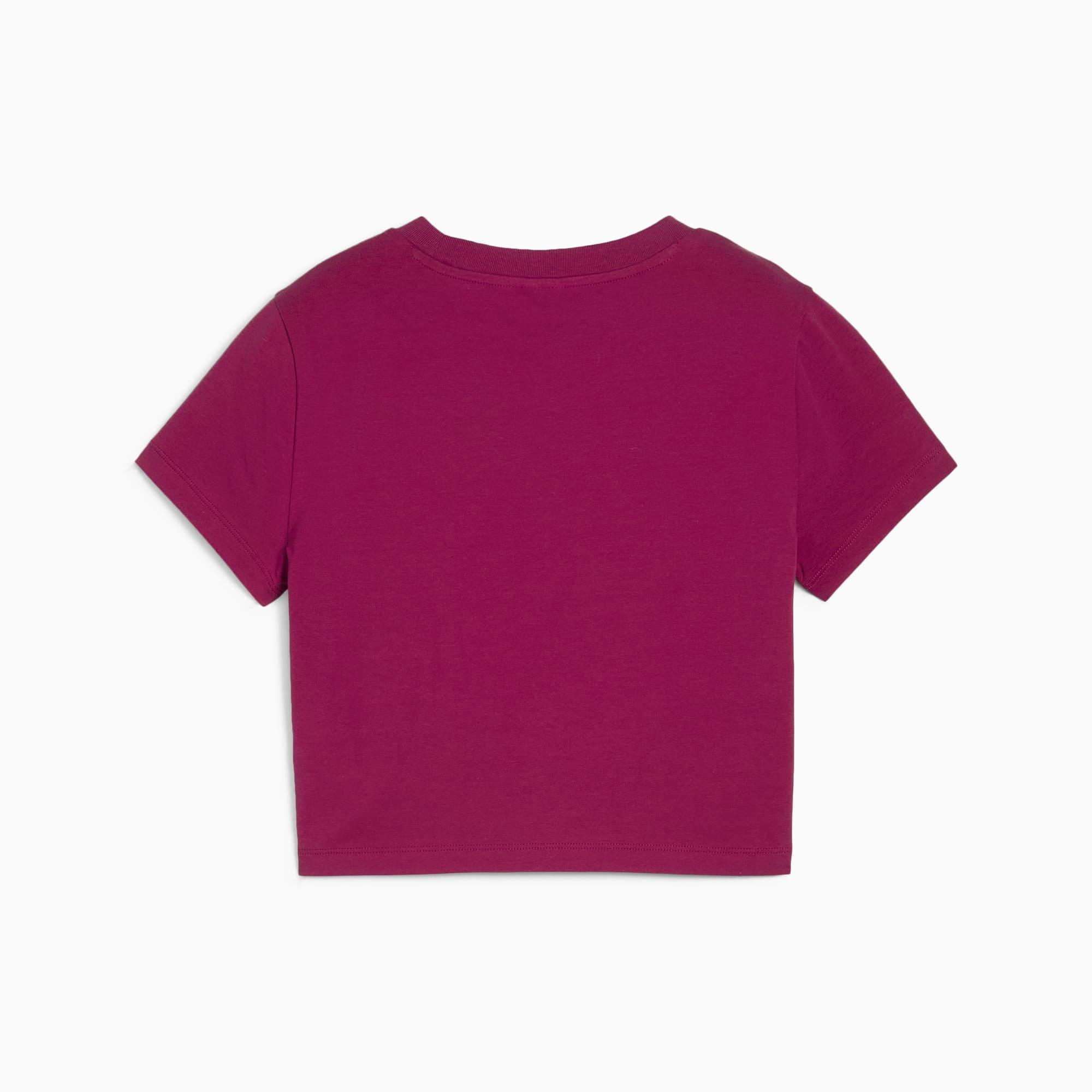 PUMA CLASSICS Women's Baby T-Shirt in Galactic Grey Product Image