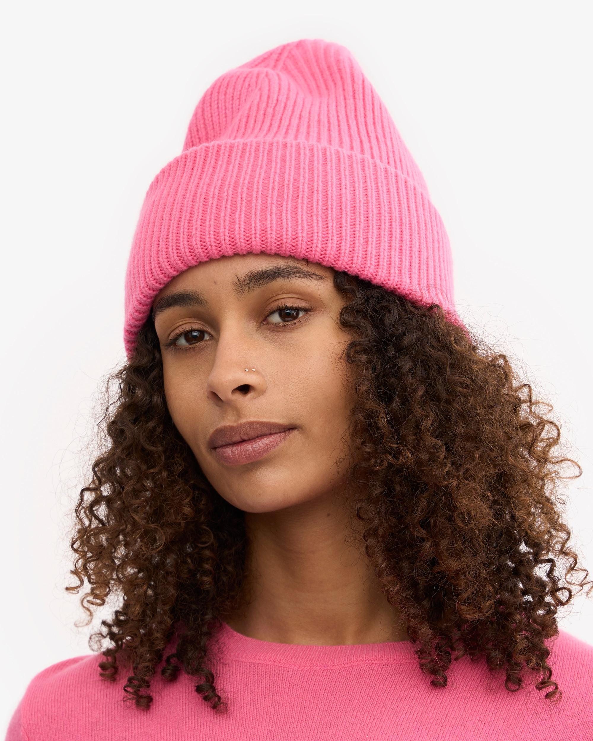 Merino Wool Hat - Hunter Green Product Image