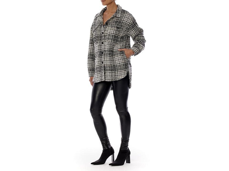LBLC The Label Pamela Button-Up White) Women's Clothing Product Image