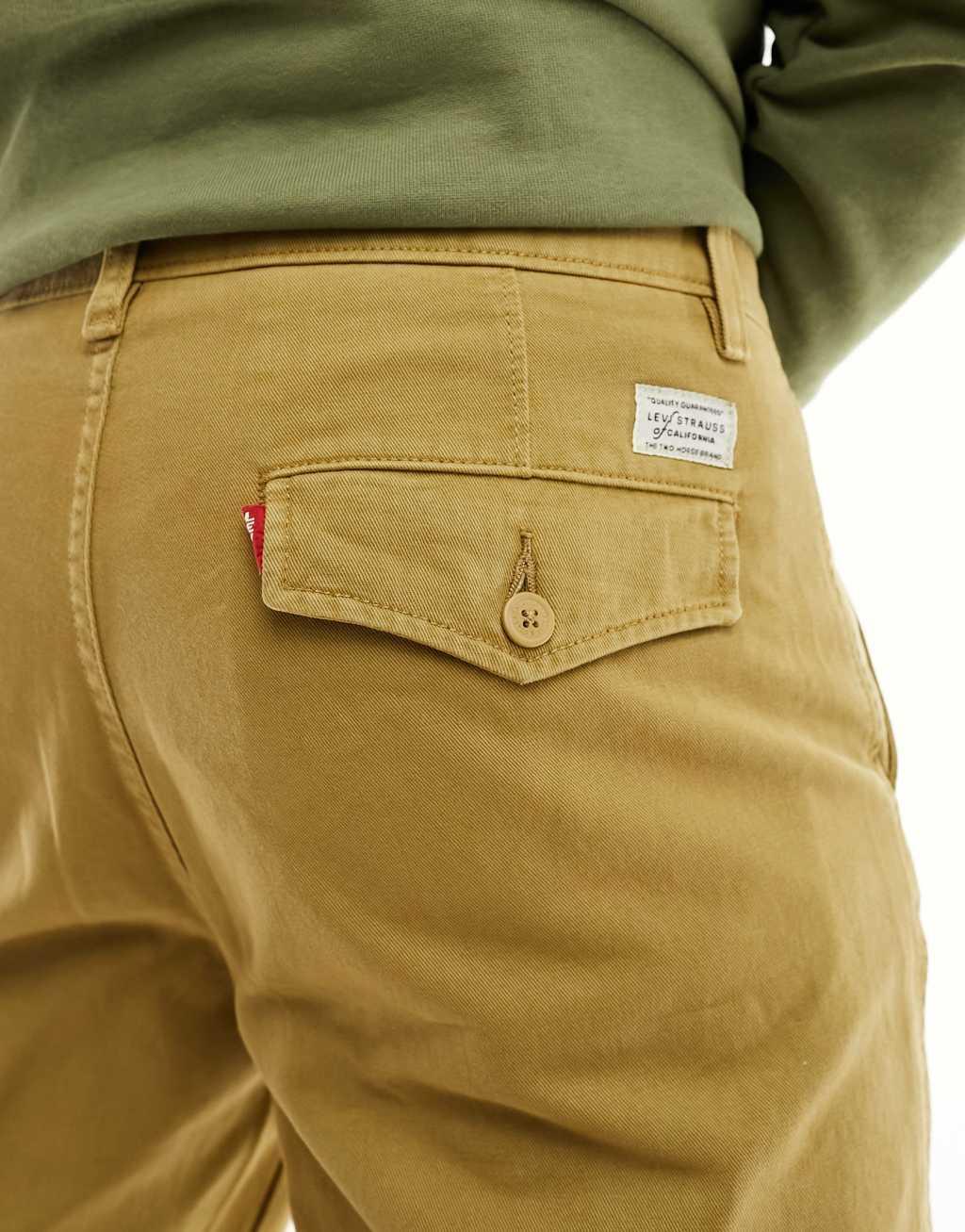 Levi's XX Authentic straight fit chino in tan Product Image