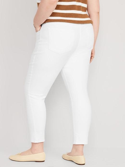 High-Waisted Wow Super-Skinny Ankle Jeans Product Image