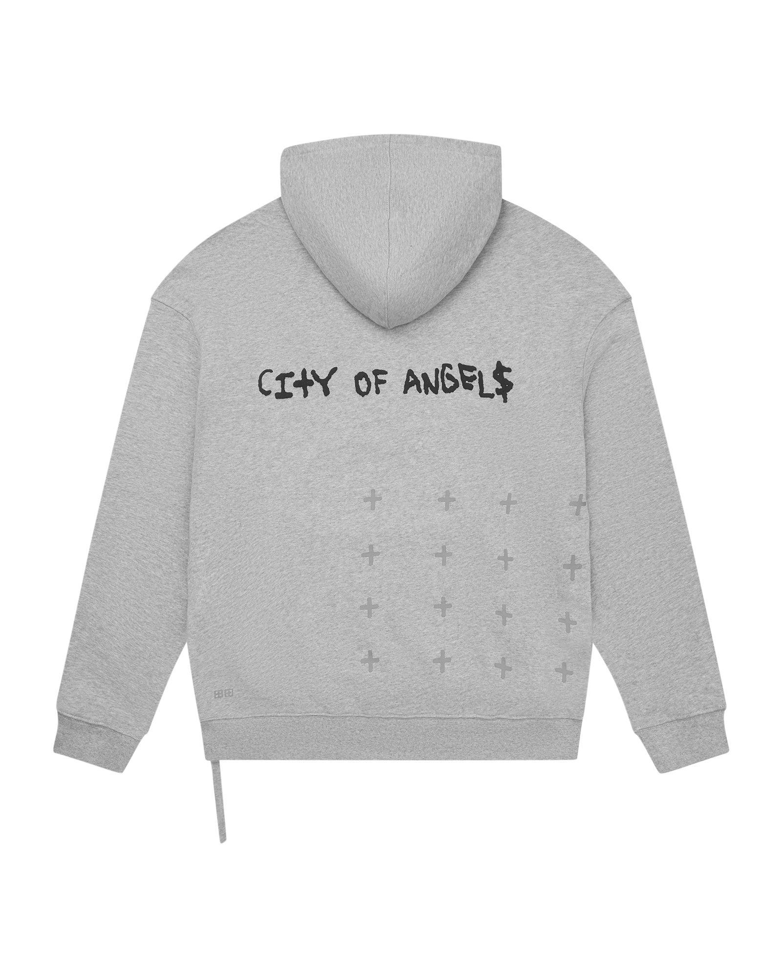 LA 4X4 BIGGIE HOODIE GREY MARLE Male Product Image
