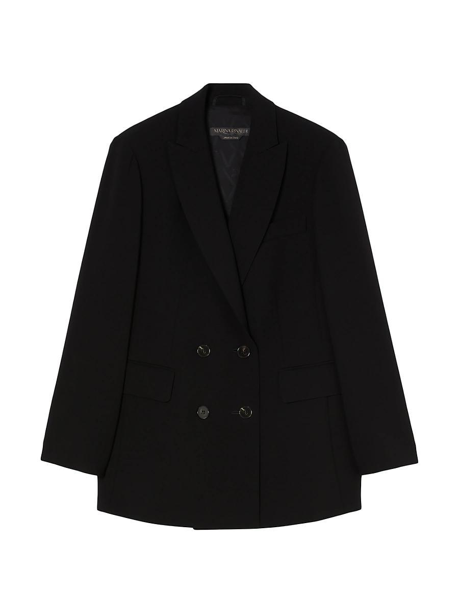 Womens Plus Fox Double-Breasted Jacket Product Image